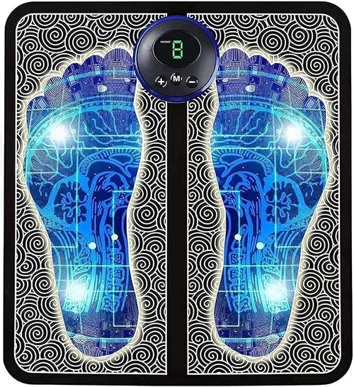 Foot Massager Pain Relief,Wireless Electric Ems Massage Machine Mat