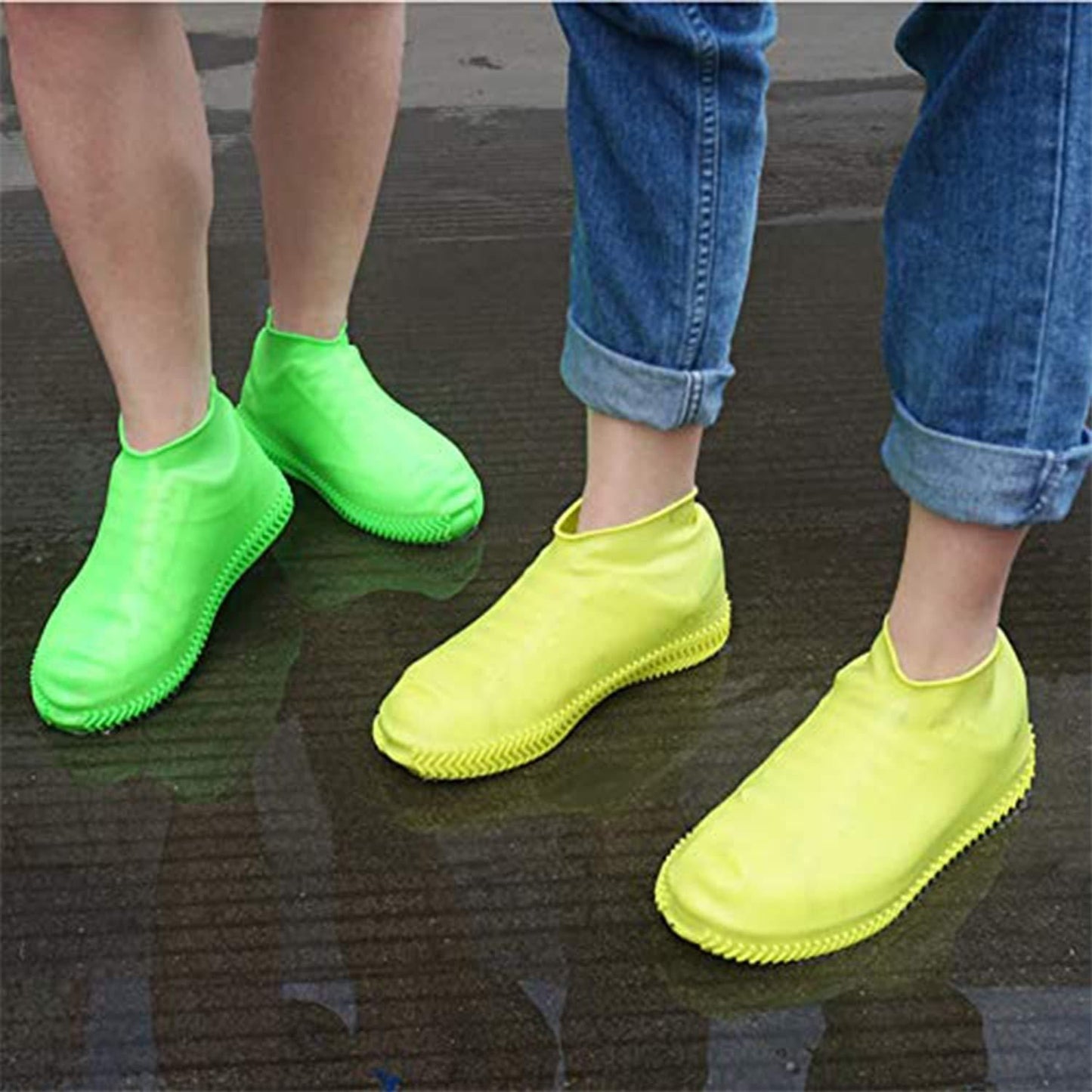 ShoeShield™ - Waterproof Silicone Shoes Cover 🌧️👞 (Buy 1 Get 1 Free🔥🔥)