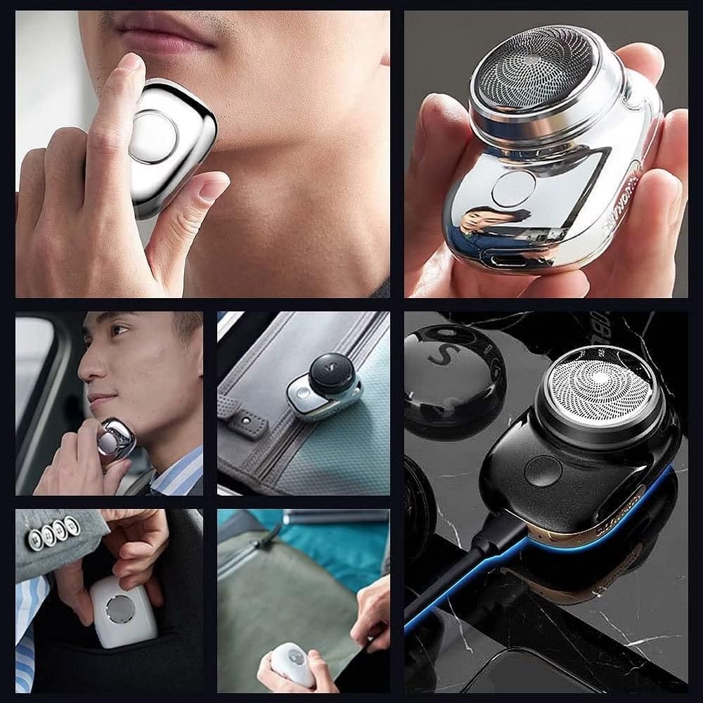 Mini Double Head Electric Shaver