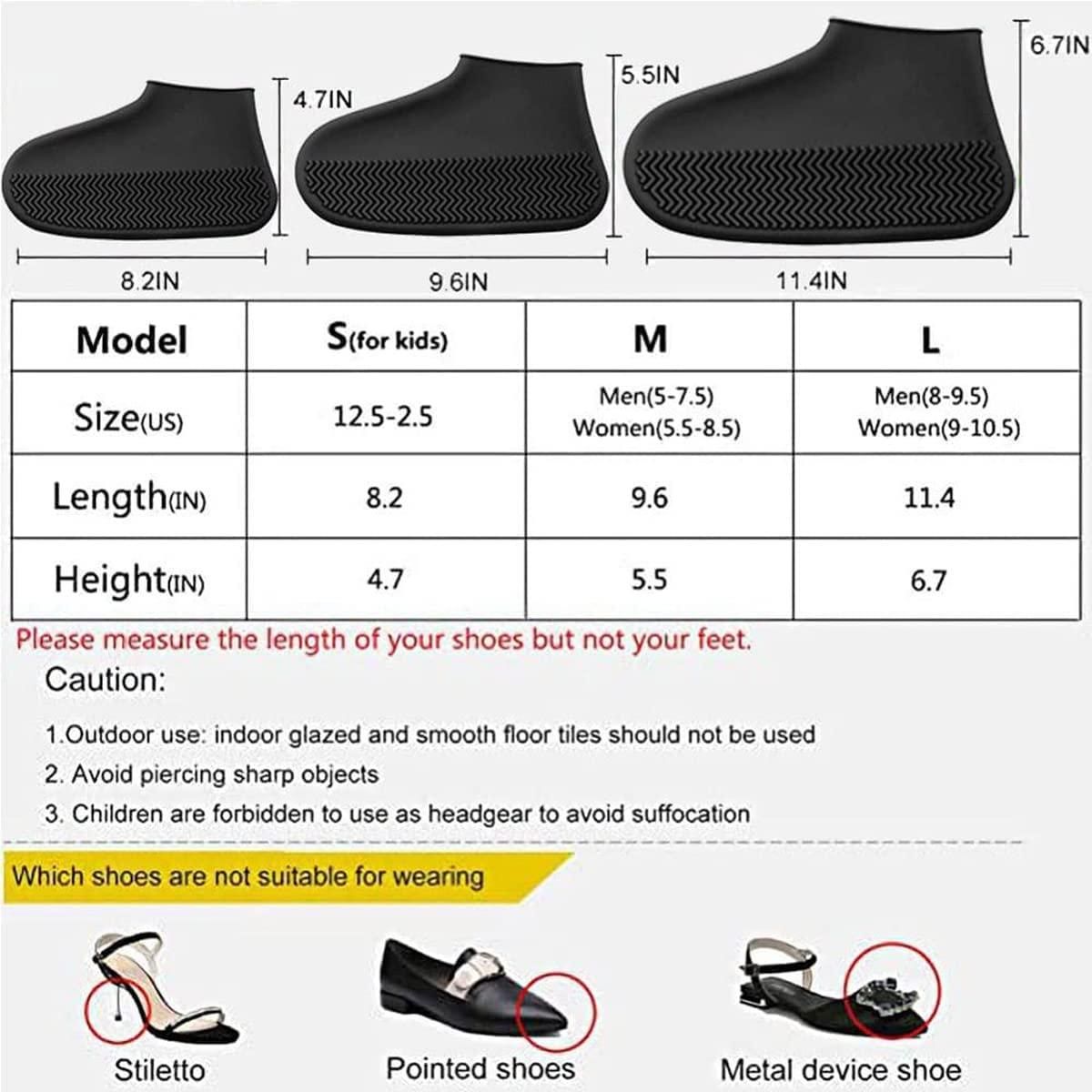 ShoeShield™ - Waterproof Silicone Shoes Cover 🌧️👞 (Buy 1 Get 1 Free🔥🔥)