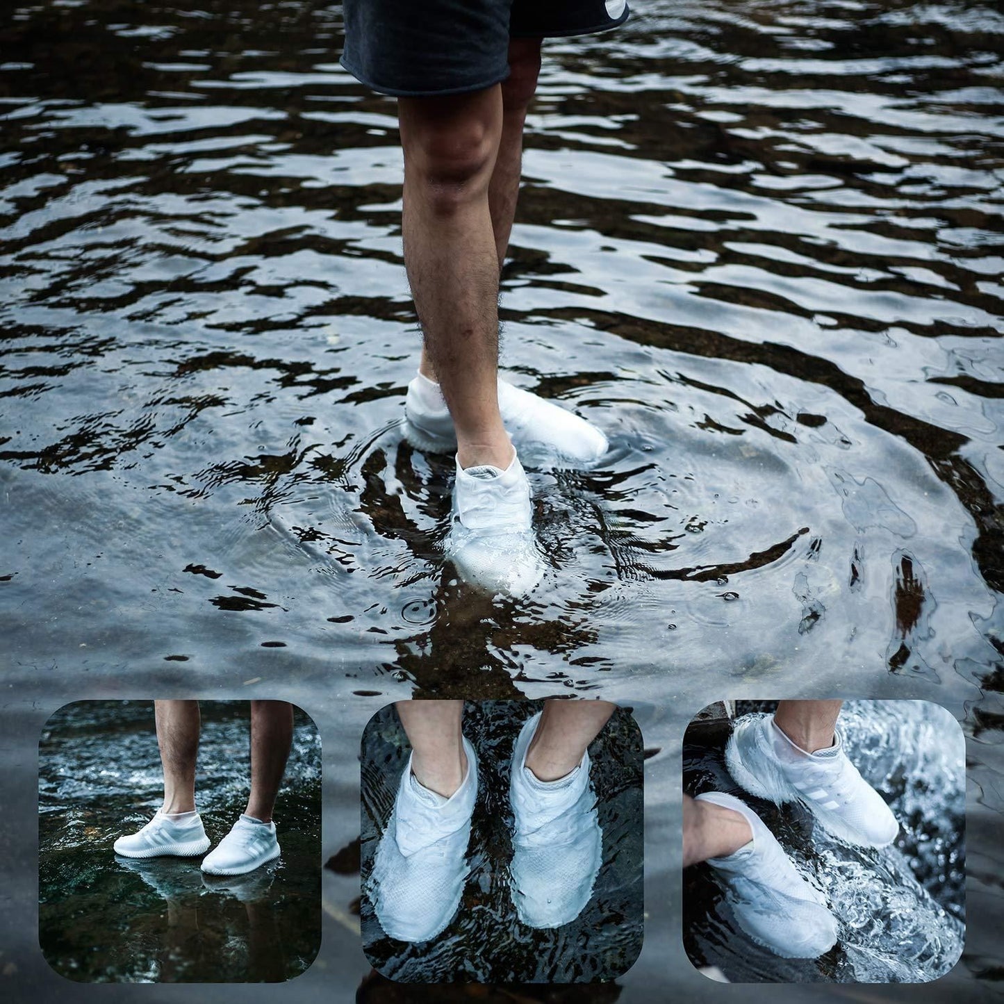 ShoeShield™ - Waterproof Silicone Shoes Cover 🌧️👞 (Buy 1 Get 1 Free🔥🔥)