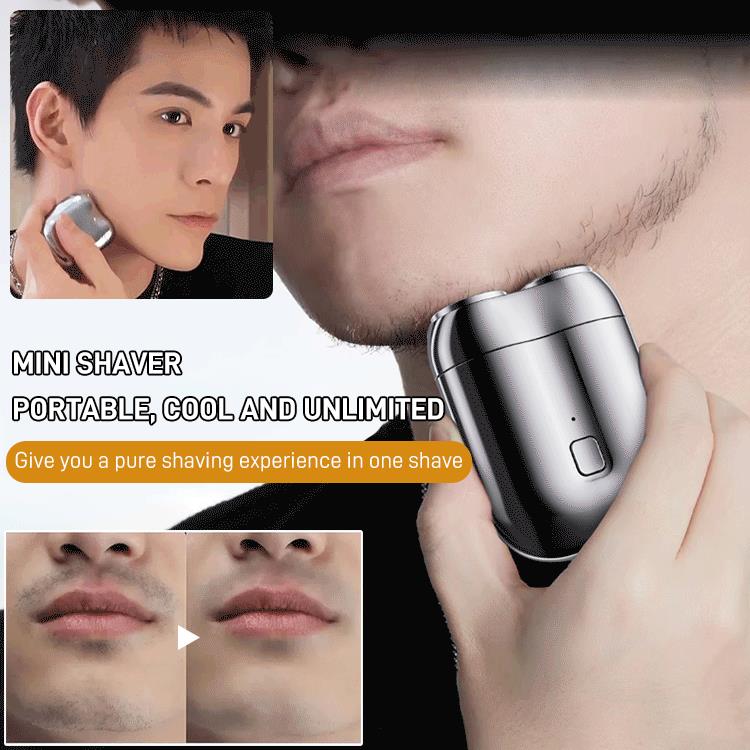 Mini Double Head Electric Shaver