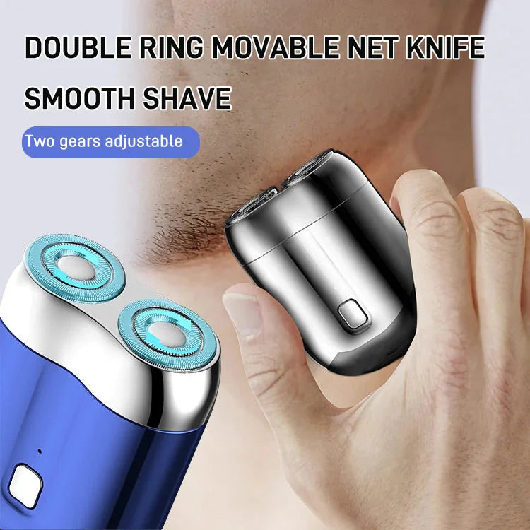 Mini Double Head Electric Shaver