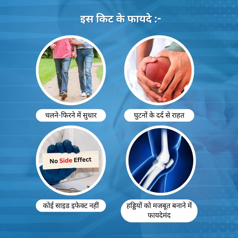 STRONG 365 Knee Pain Relief Kit - 30 दिन में घुटने के दर्द से आजादी - 40% OFF केवल आज के लिए
