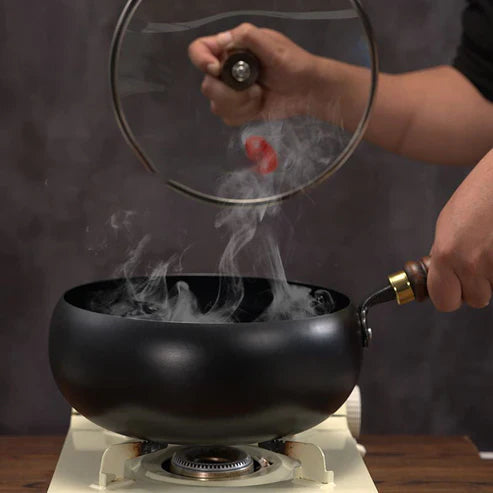 🔥Hot Sale 70% OFF🔥Artisan Unenameled Cast Iron Casserole
